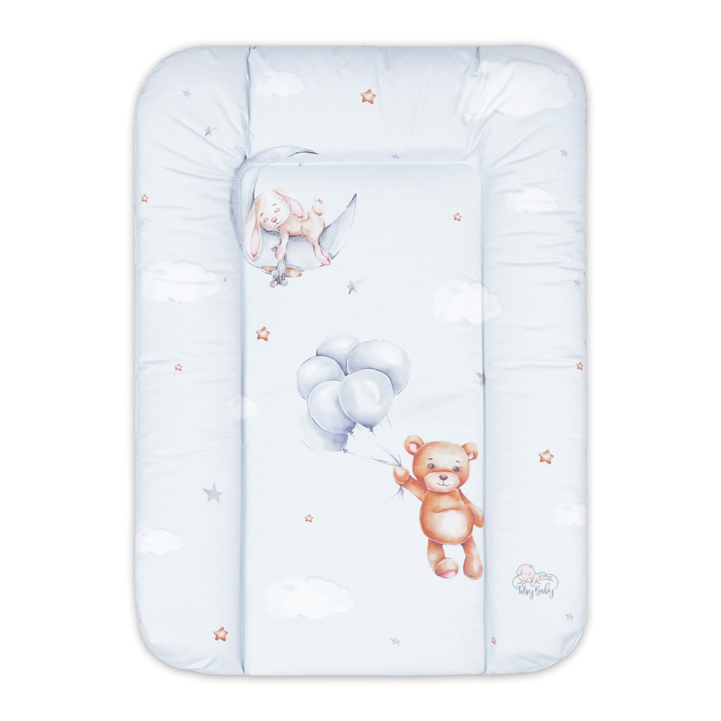 Wickelauflage Wickelunterlage abwaschbar und wasserdicht - Wickelmatte zum Auflegen auf Wickeltisch Wickelaufsatz Wickelkommode oder Waschmaschine
