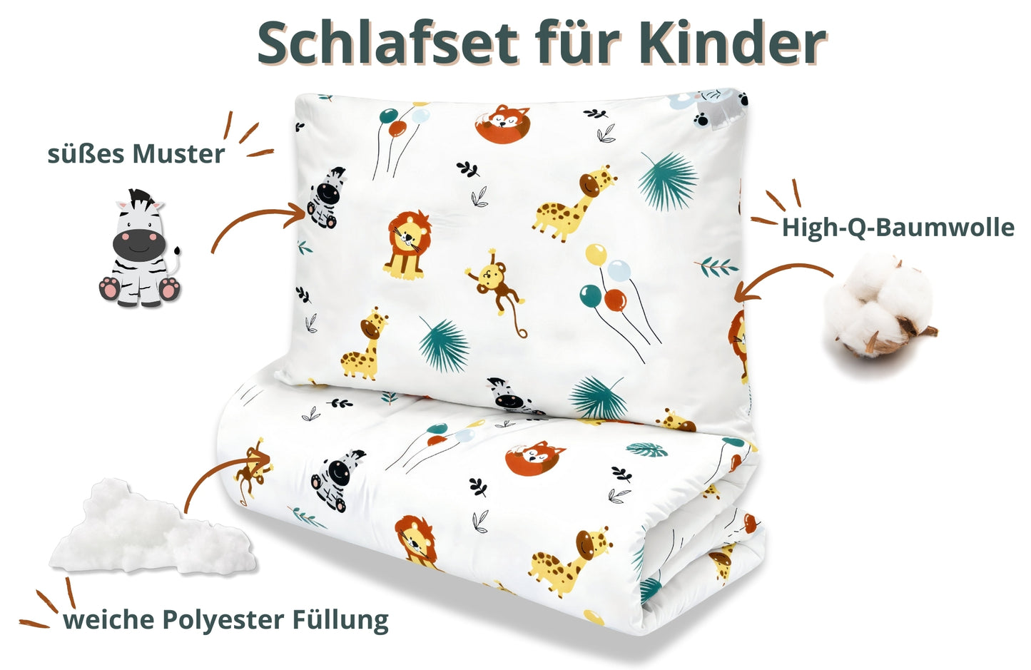 Kinderdecke - Kinderbettdecke für Babybett