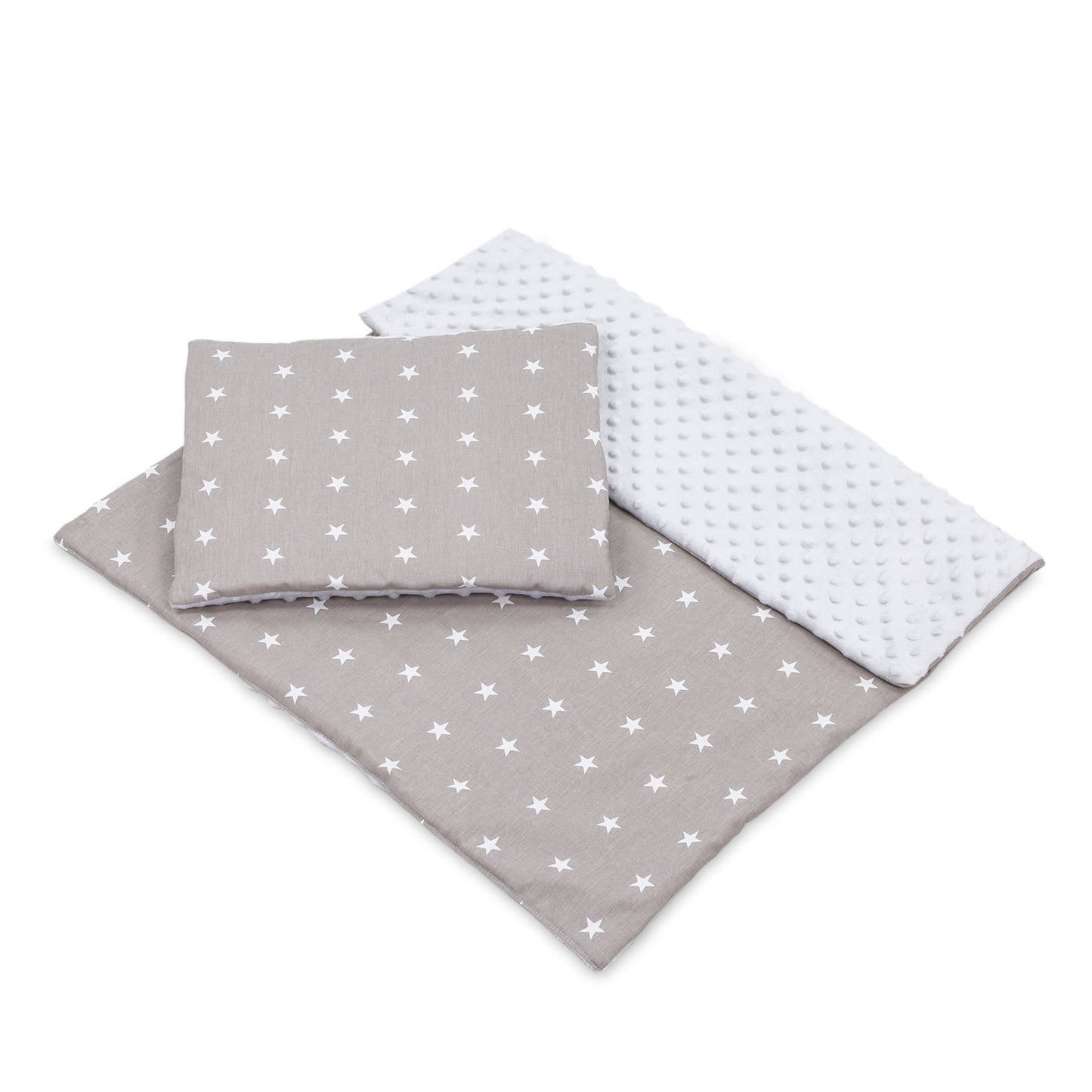 Babydecke Kuscheldecke Baby Kinderwagen Decke Kinderdecke - Blanket mit Kissen Babydecken Kinderwagendecke und Erstausstattung für Neugeborene und Kinder