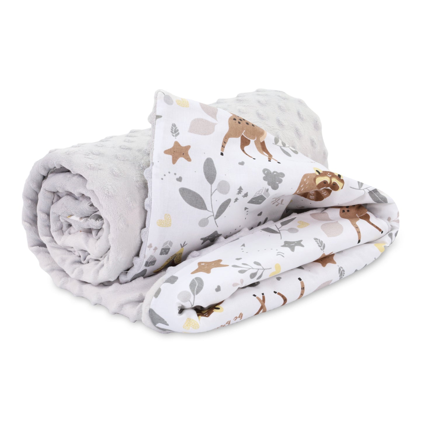 Babydecke Kuscheldecke Baby Kinderwagen Decke Kinderdecke - Blanket mit Kissen Babydecken Kinderwagendecke und Erstausstattung für Neugeborene und Kinder