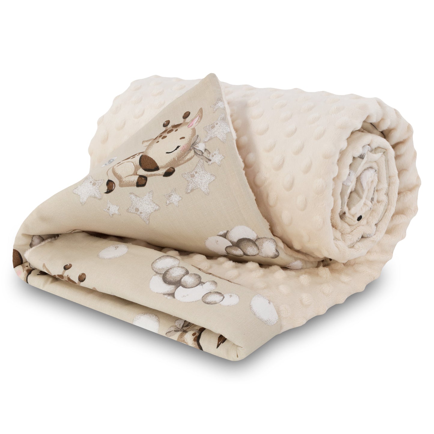 Babydecke Kuscheldecke Baby Kinderwagen Decke Kinderdecke - Blanket mit Kissen Babydecken Kinderwagendecke und Erstausstattung für Neugeborene und Kinder