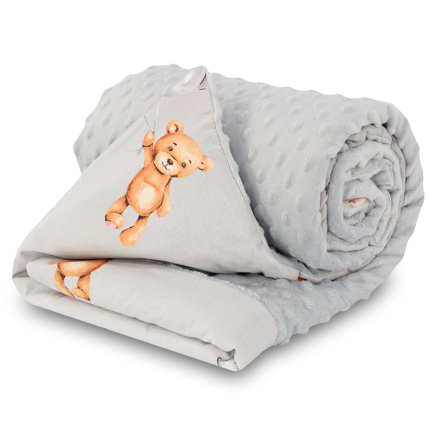 Babydecke Kuscheldecke Baby Kinderwagen Decke Kinderdecke - Blanket mit Kissen Babydecken Kinderwagendecke und Erstausstattung für Neugeborene und Kinder