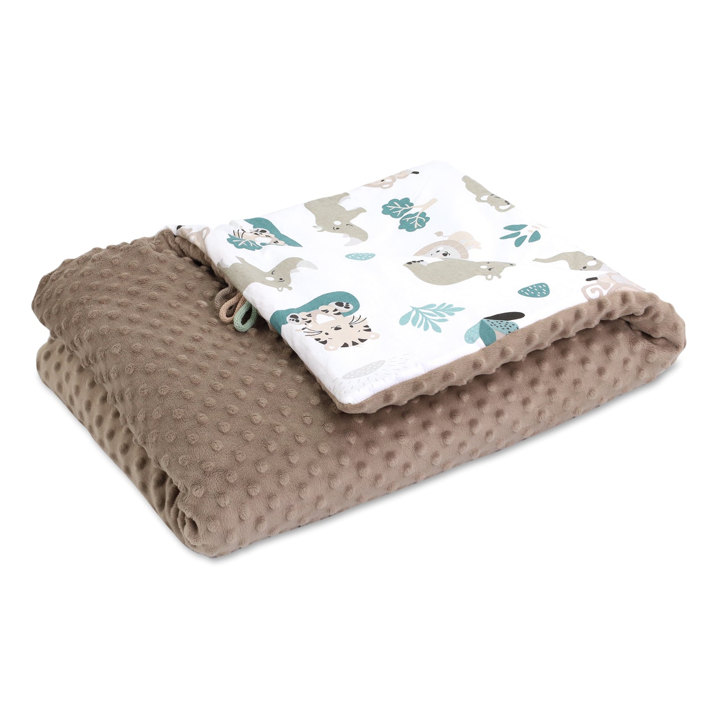 Babydecke Kuscheldecke Baby Kinderwagen Decke Kinderdecke - Blanket mit Kissen Babydecken Kinderwagendecke und Erstausstattung für Neugeborene und Kinder