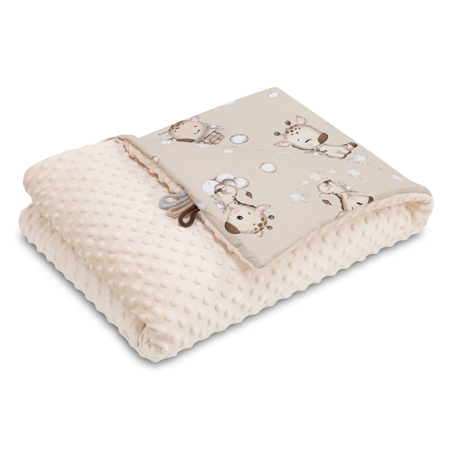 Babydecke Kuscheldecke Baby Kinderwagen Decke Kinderdecke - Blanket mit Kissen Babydecken Kinderwagendecke und Erstausstattung für Neugeborene und Kinder