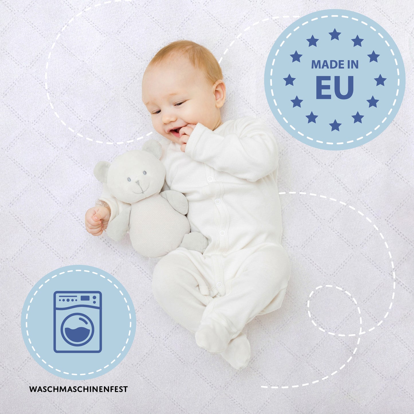 Laufstalleinlage - Laufstall Laufgitter Baby Matratze Laufstallmatratze Laufgittereinlage für Kinder Babymatratze Spielmatratze