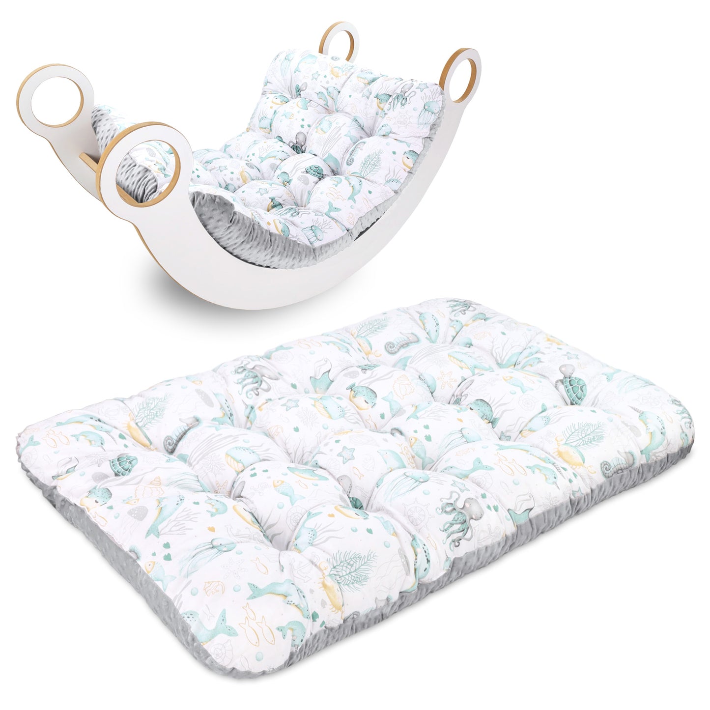 Bodenkissen - Kinder Sitzkissen Spielmatte Baby Bodenmatratze