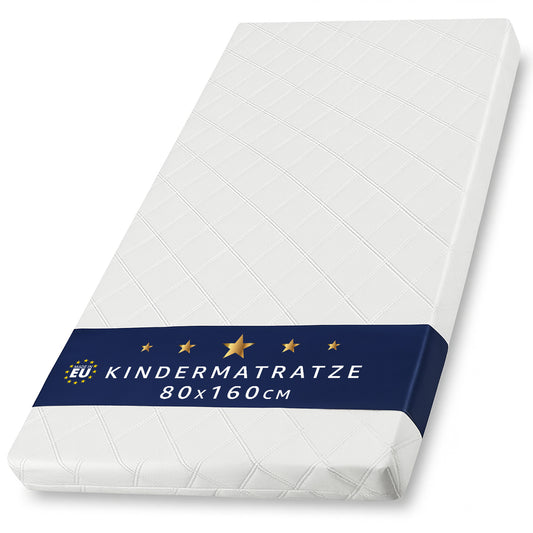Matratze Kinderbett Mattress - Kindermatratze für Babybett Reisebett Beistellbett und Gitterbett Kinderbettmatratze Bettmatratze für Baby und Kinder