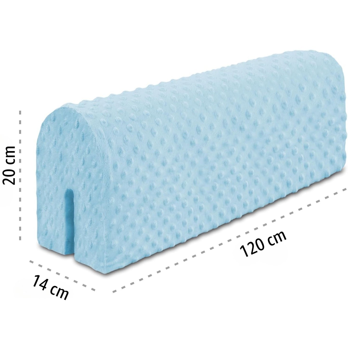 Bettkantenschutz für Kinderbetten - Schutz für Bettrahmen Rausfallschutz für Boxspringbett Bettgitter mit Bezug Kantenschutz Kinder Babybett