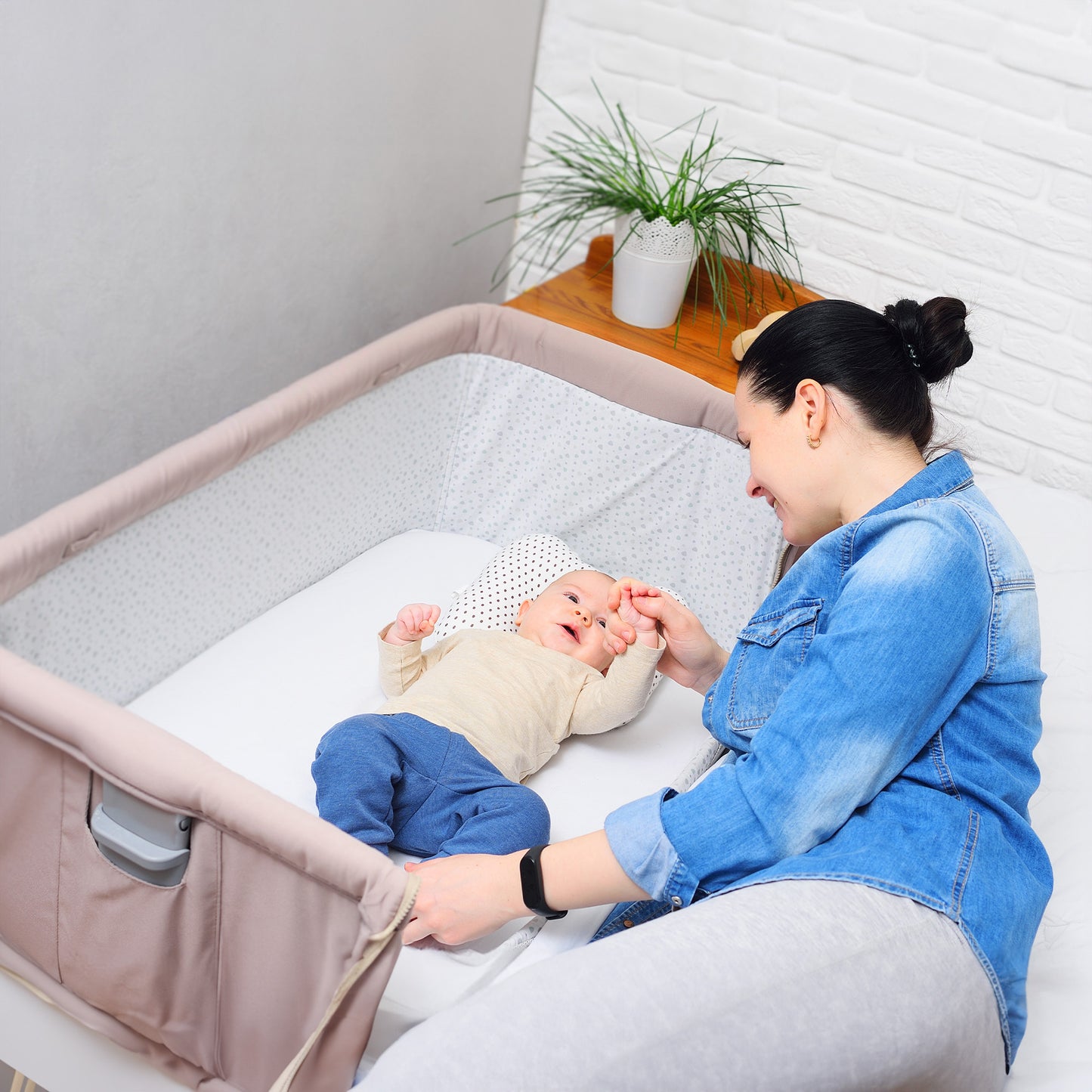 Stubenwagen Baby Matratzen Kinderwagen - Matratze Beistellbett Babywiege Kindermatratze Reisebett Nässeschutz Moseskorb Kinderwagenmatratze