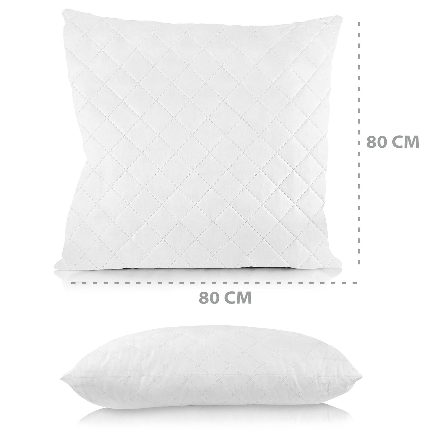 Kopfkissen - Kissen Allergiker Schlafkissen Polster pillow Made in EU und pillows for sleeping x Bett Kissens für Schlafen Oeko-Tex