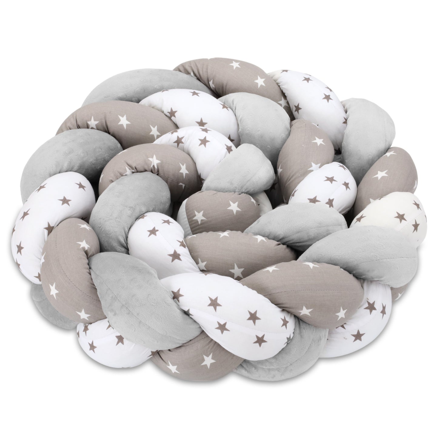 Deko Kuschelkissen Kinder - Dekokissen Kinderzimmer Flauschig Zierkissen Geflochten