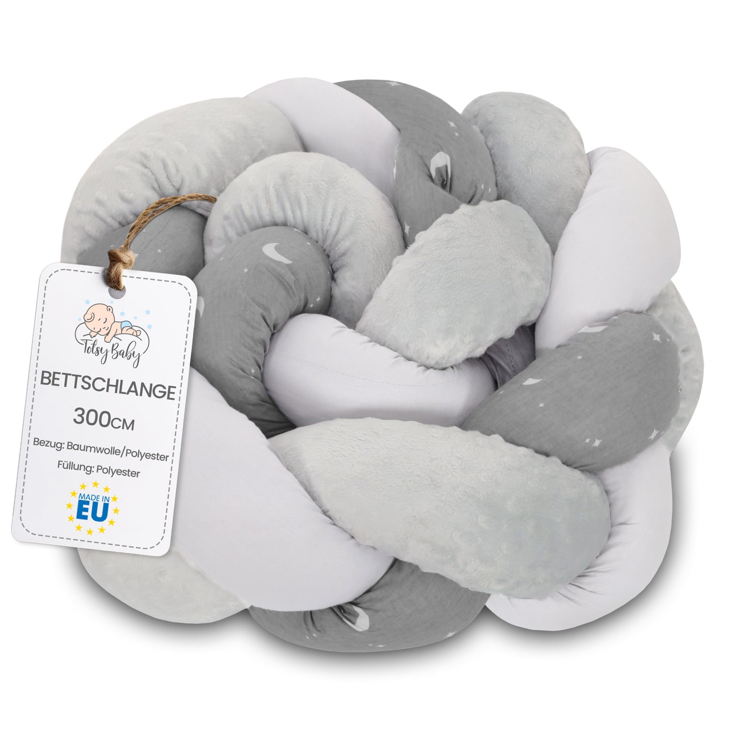 Deko Kuschelkissen Kinder - Dekokissen Kinderzimmer Flauschig Zierkissen Geflochten