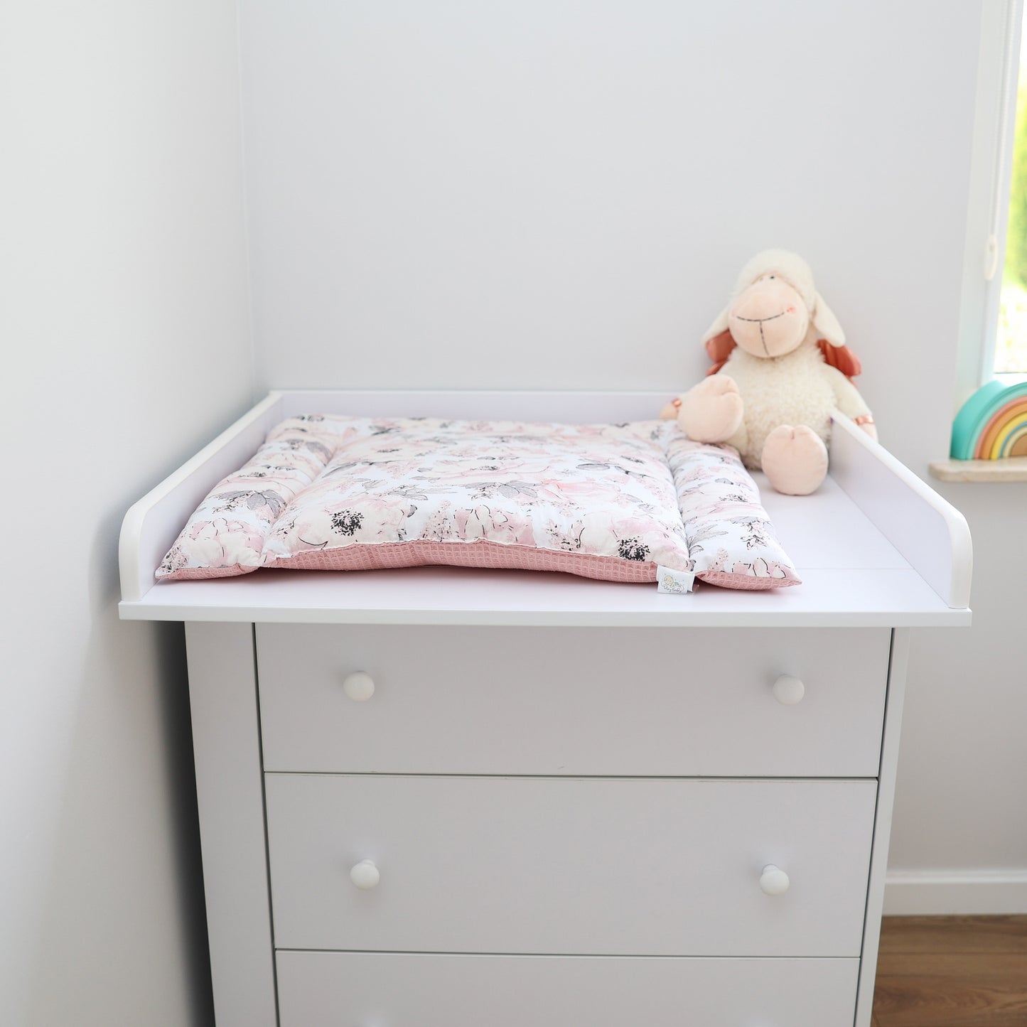 Wickelauflage Wickelunterlage - Weich und waschbar Wickelunterlage für Babys Wickelmatte für Wickeltisch Wickelkommode oder Waschmaschine