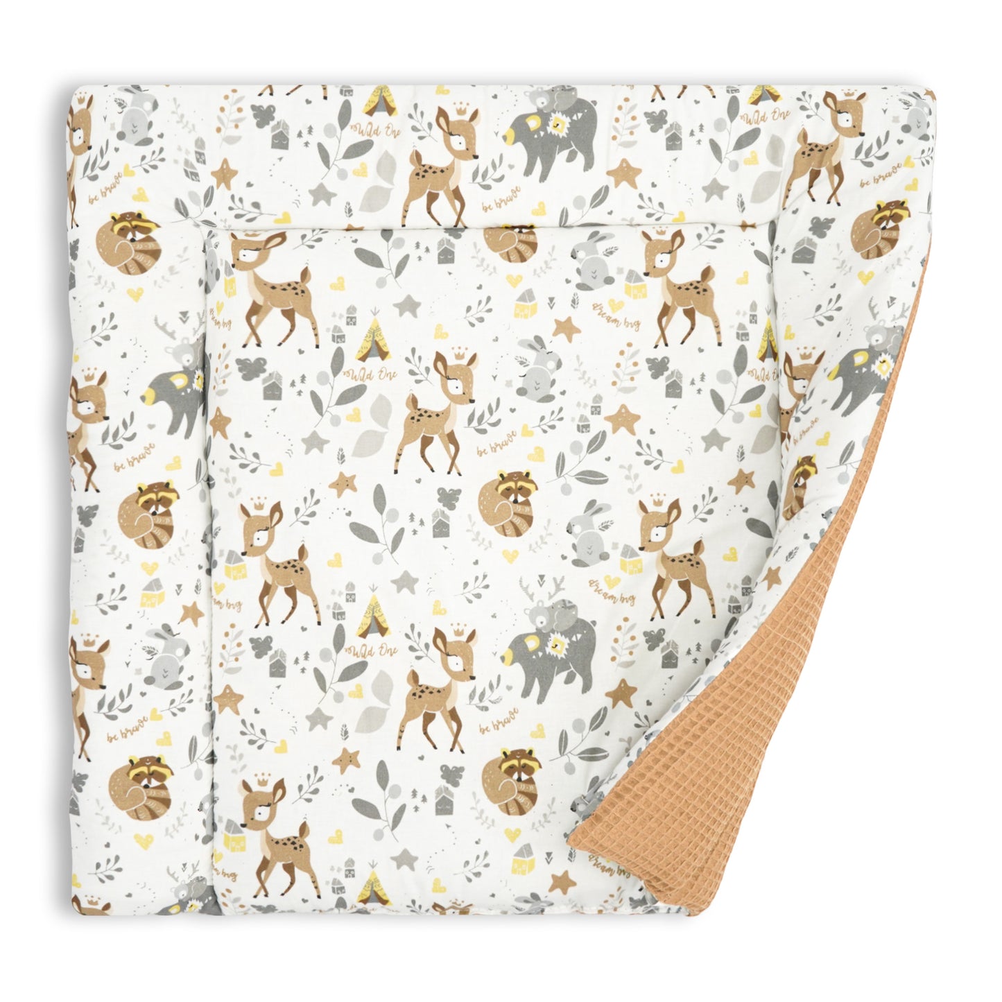 Wickelauflage Wickelunterlage - Weich und waschbar Wickelunterlage für Babys Wickelmatte für Wickeltisch Wickelkommode oder Waschmaschine