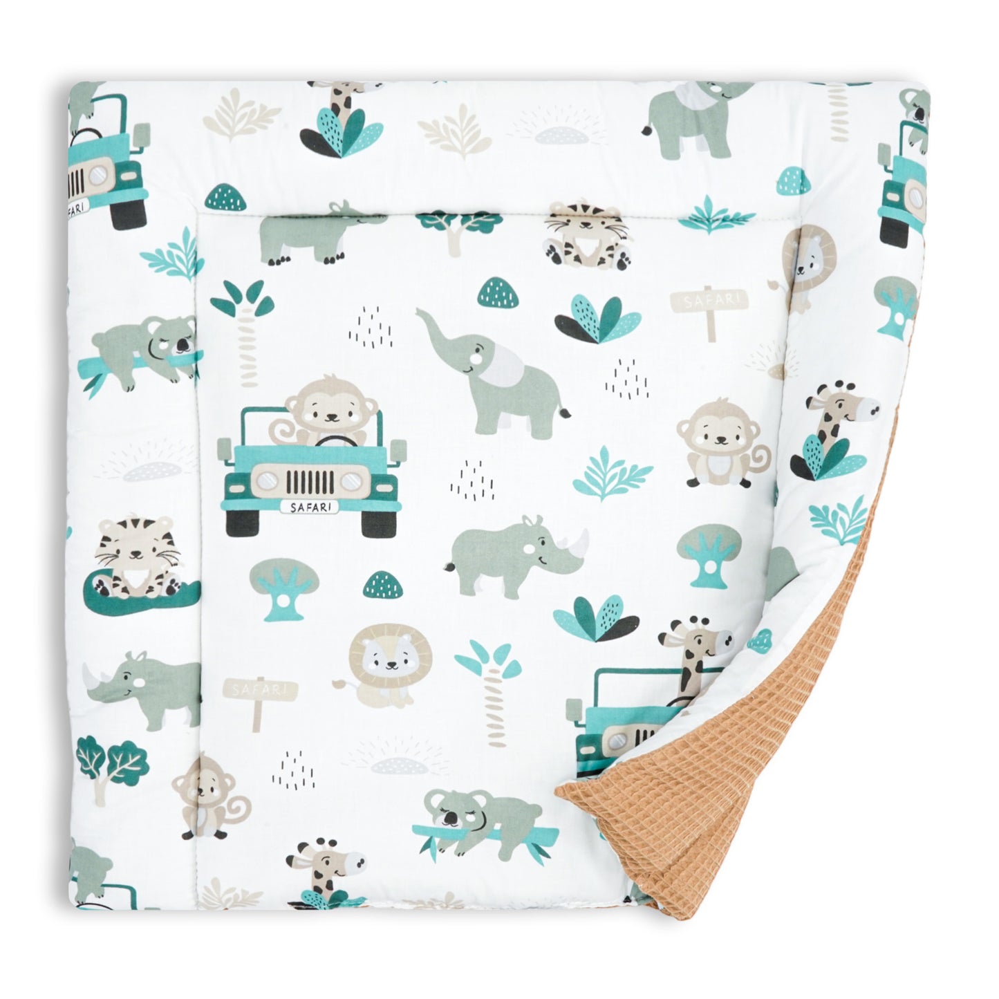 Wickelauflage Wickelunterlage - Weich und waschbar Wickelunterlage für Babys Wickelmatte für Wickeltisch Wickelkommode oder Waschmaschine