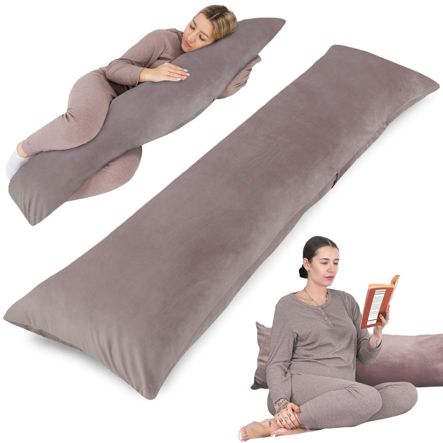 Seitenschläferkissen - Komfort-Schlafkissen Body Pillow