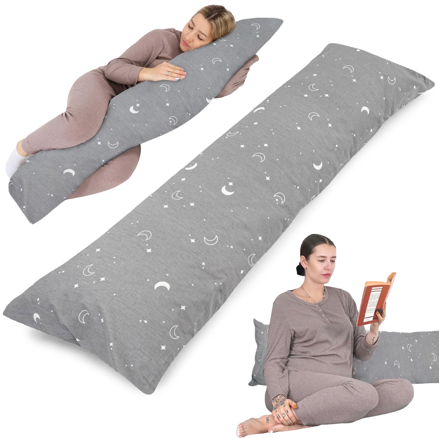 Seitenschläferkissen - Komfort-Schlafkissen Body Pillow