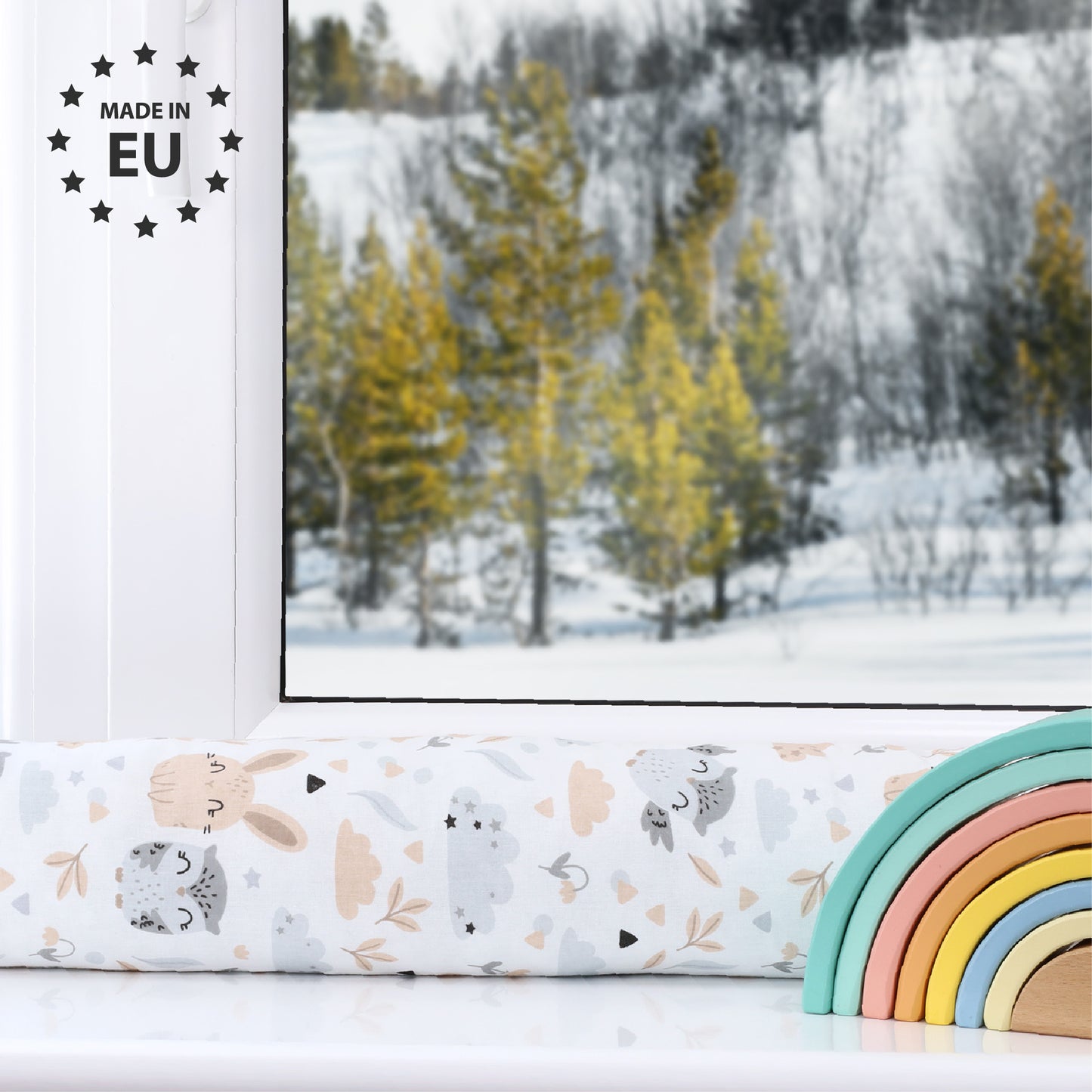 Bettschlange Seitenschläferkissen Body Pillow - Kopfkissen lang Bettrolle Schlafkissen Nackenrolle