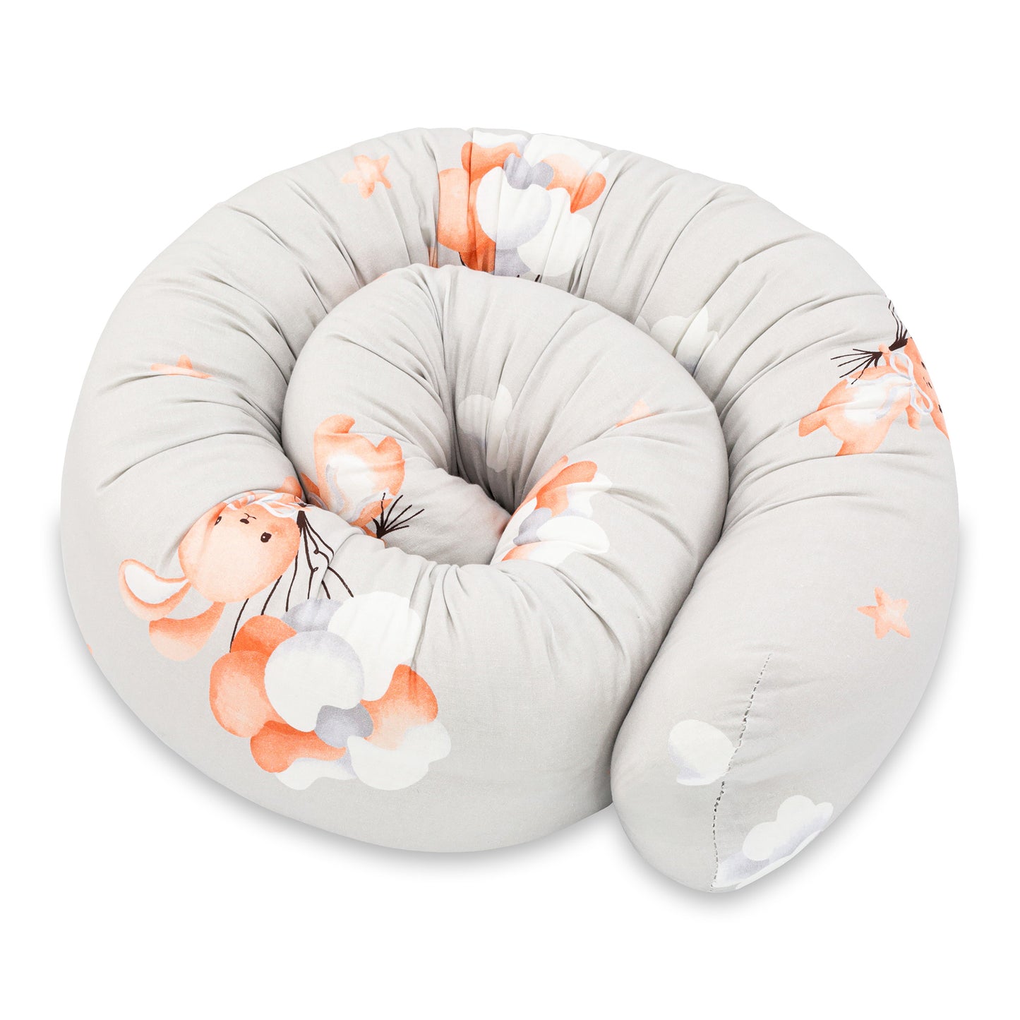 Bettschlange Seitenschläferkissen Body Pillow - Kopfkissen lang Bettrolle Schlafkissen Nackenrolle