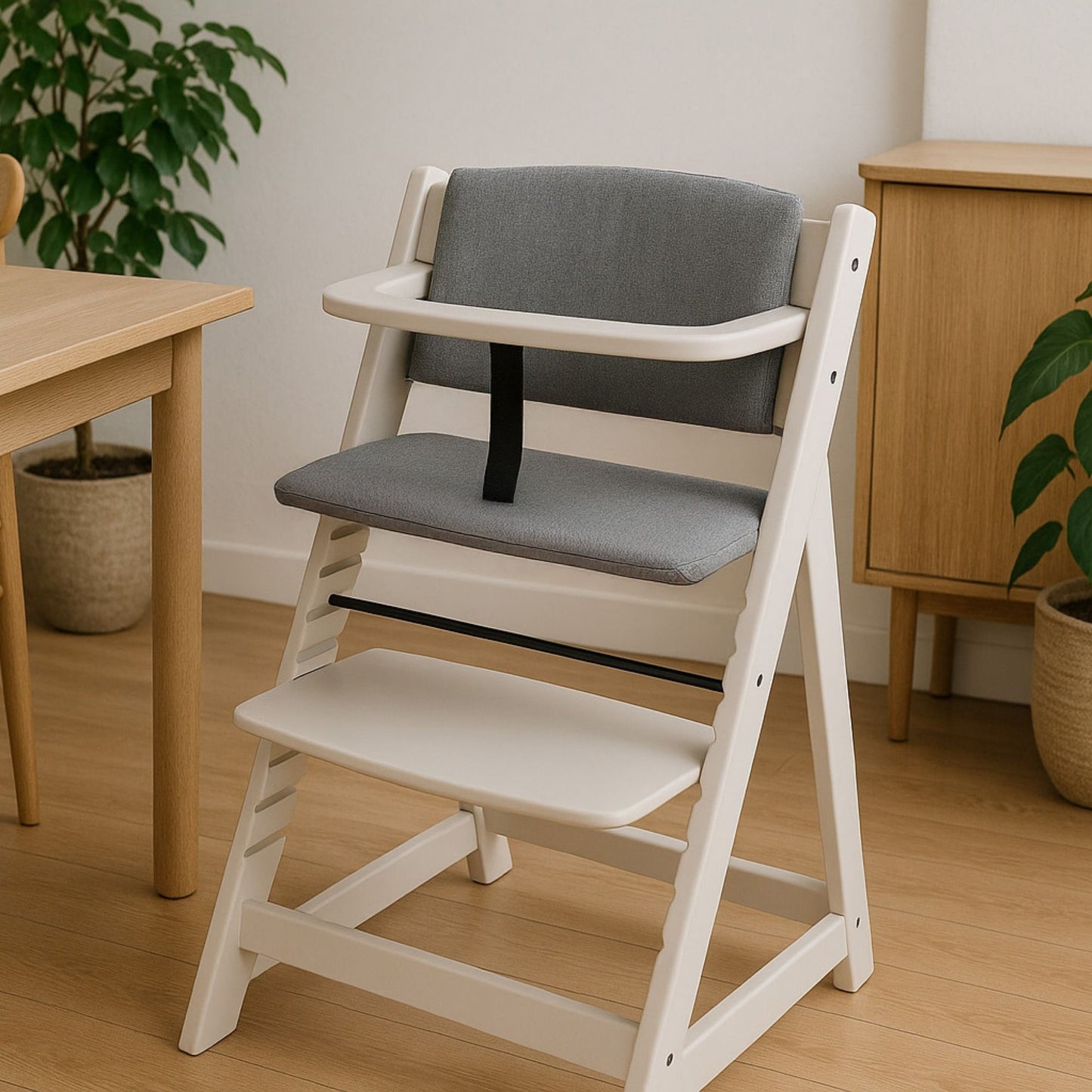 Sitzverkleinerer für Hochstuhl Baby Sitzkissen Stuhl - Kinder Sitzauflage für Hauck und Stokke Kinderhochstuhl High Chair Cover für Treppenhochstuhl und Babystuhl