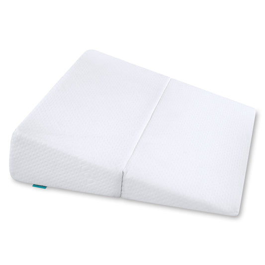 Keilkissen für Bett und Sofa – Lesekissen und Schaumstoff Rückenkissen Ideal zur Verwendung als Matratzenkeil Reflux kopfteil Kissen oder Bettkeil für Erwachsene