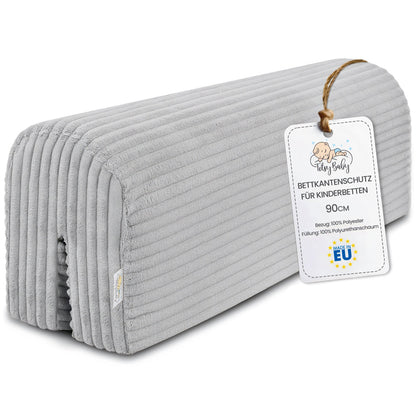 Bettkantenschutz für Kinderbetten - Schutz für Bettrahmen Rausfallschutz für Boxspringbett Bettgitter mit Bezug Kantenschutz Kinder Babybett