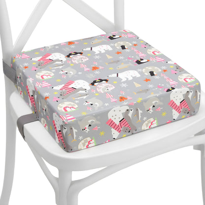 Kindersitzerhöhung Sitzerhöhung Stuhl Kind - Sitzkissen Kinder Booster Seat Stuhlerhöhung Kissen für Kleinkind beim Esstisch Stuhlkissen und Babysitz
