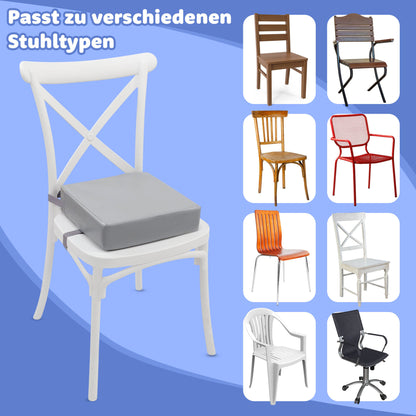 Kindersitzerhöhung Sitzerhöhung Stuhl Kind - Sitzkissen Kinder Booster Seat Stuhlerhöhung Kissen für Kleinkind beim Esstisch Stuhlkissen und Babysitz
