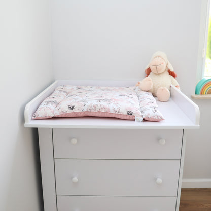Wickelauflage Wickelunterlage - Weich und waschbar Wickelunterlage für Babys Wickelmatte für Wickeltisch Wickelkommode oder Waschmaschine