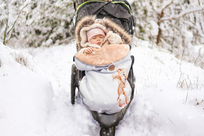 Vognpose barnevogn vinter – vognpose baby buggy vintersæk vinterfodpose barnevogn