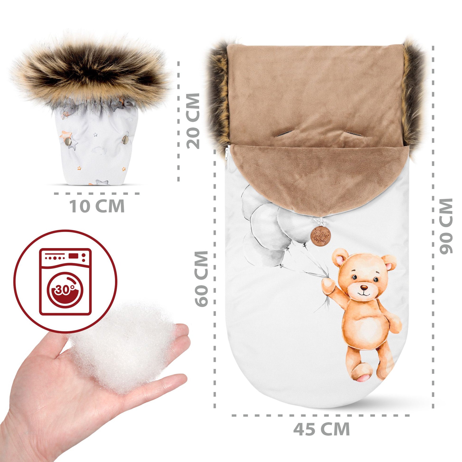 Fußsack Kinderwagen Winter