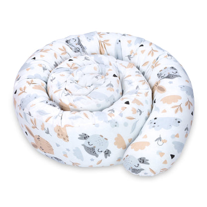 Bettschlange Seitenschläferkissen Body Pillow - Kopfkissen lang Bettrolle Schlafkissen Nackenrolle