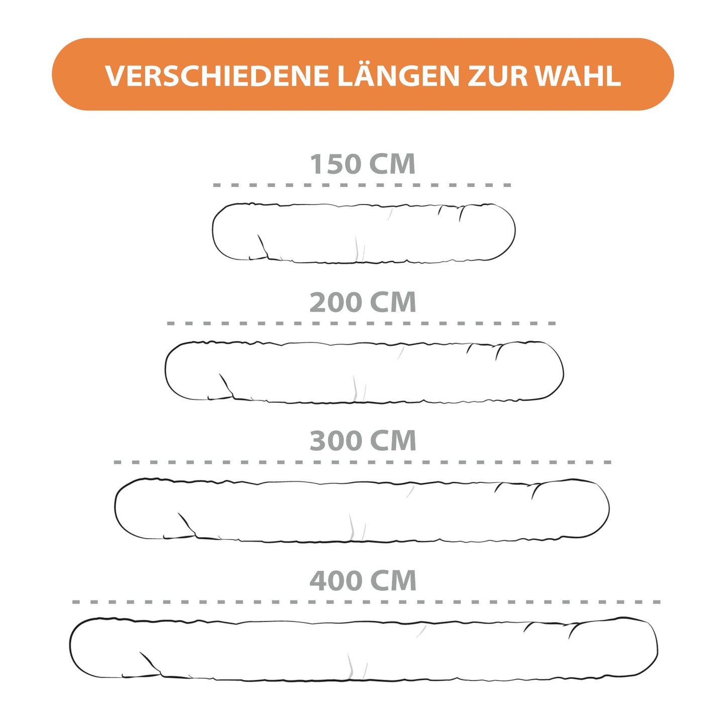 Betthad / mantinel do postele (body pillow) – dlouhý polštář, postelní válec, spací polštář, krční válec