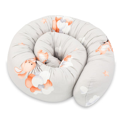 Bettschlange Seitenschläferkissen Body Pillow - Kopfkissen lang Bettrolle Schlafkissen Nackenrolle