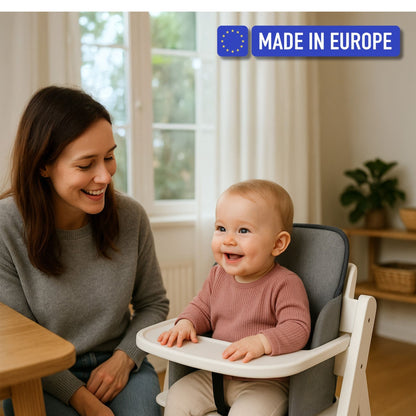 Sitzverkleinerer für Hochstuhl Baby Sitzkissen Stuhl - Kinder Sitzauflage für Hauck und Stokke Kinderhochstuhl High Chair Cover für Kinderstuhl Babystuhl und Hochstühle