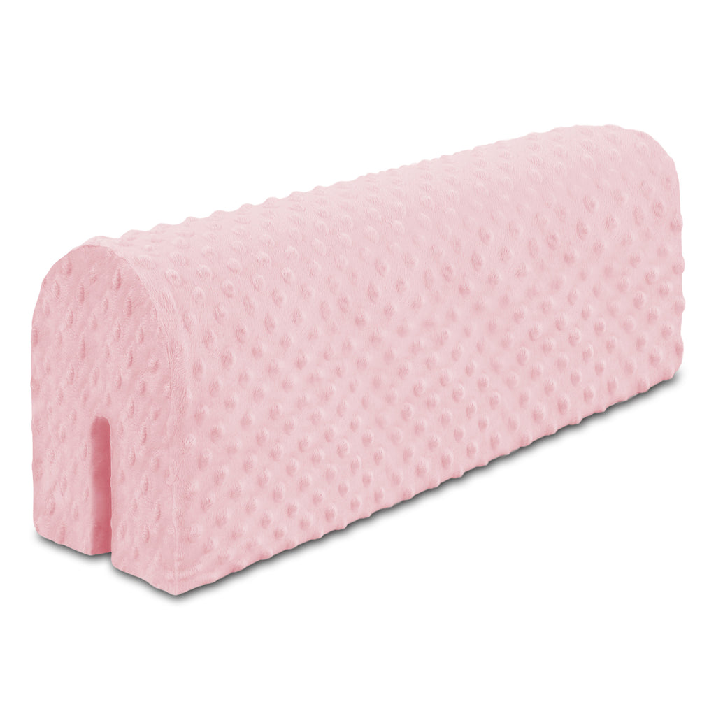 Bettkantenschutz für Kinderbetten 70 cm - Schutz für Bettrahmen Kantenschutz Kinder Babybett Rosa Minky - Totsy Baby